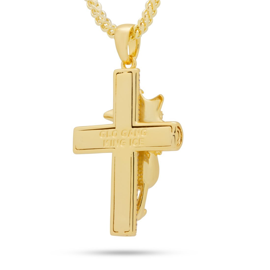 Chief Keef x King Ice - Glo Life Cross Necklace – dresssdfg5jfbarn.com