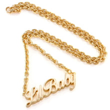 Load image into Gallery viewer, King Ice Lil Baby Gold Women's Necklace
