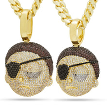 Load image into Gallery viewer, Rick and Morty x King Ice - Evil Morty Necklace
