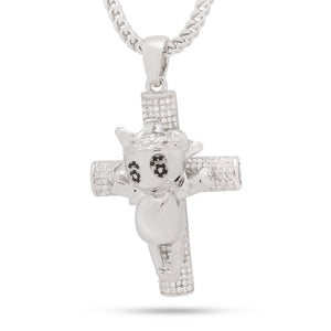 Chief Keef x King Ice - Glo Life Cross Necklace – dresssdfg5jfbarn.com